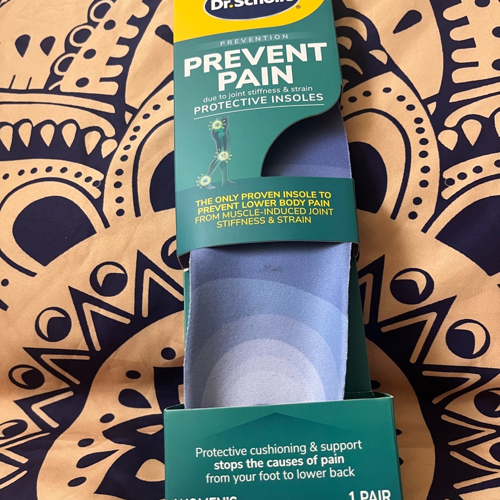 Dr. Scholl's Blue prevent Pain protective insoles